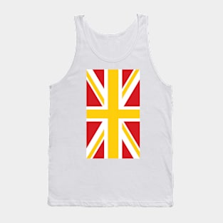 Liverpool Red White Yellow Union Jack Flag Tank Top